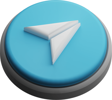 3D Paper Plane Icon